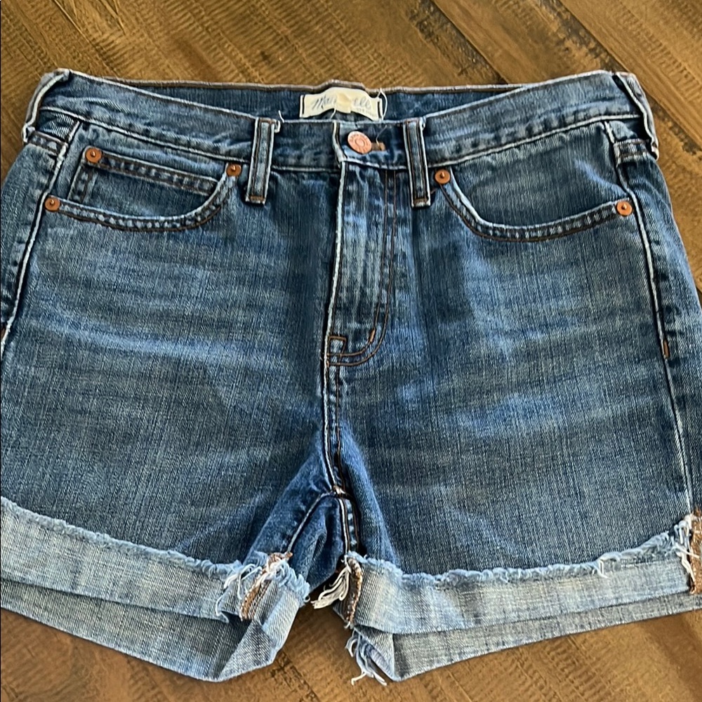 Madewell Classic Blue Jean Shorts